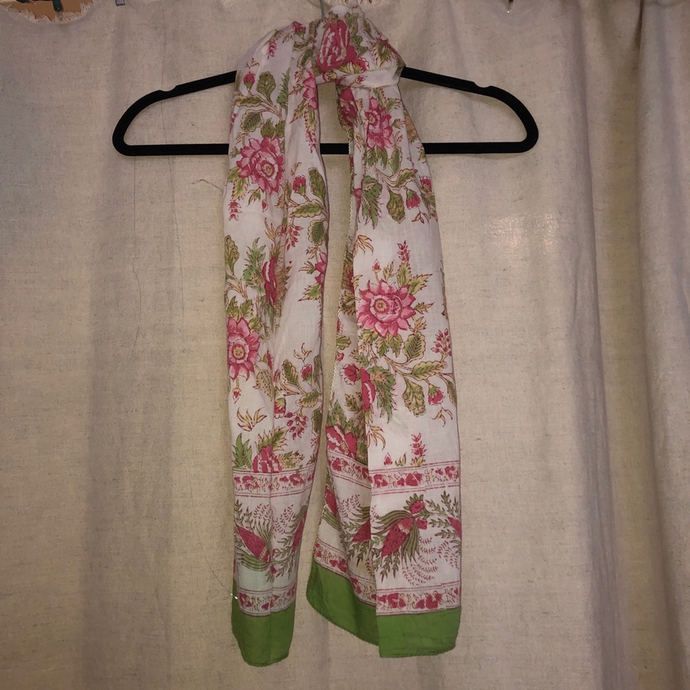 floral printed Anokhi scarf